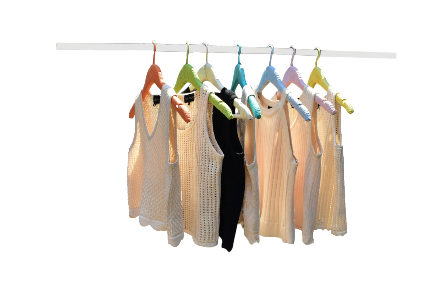 SLEEVELESS KNIT TOPS