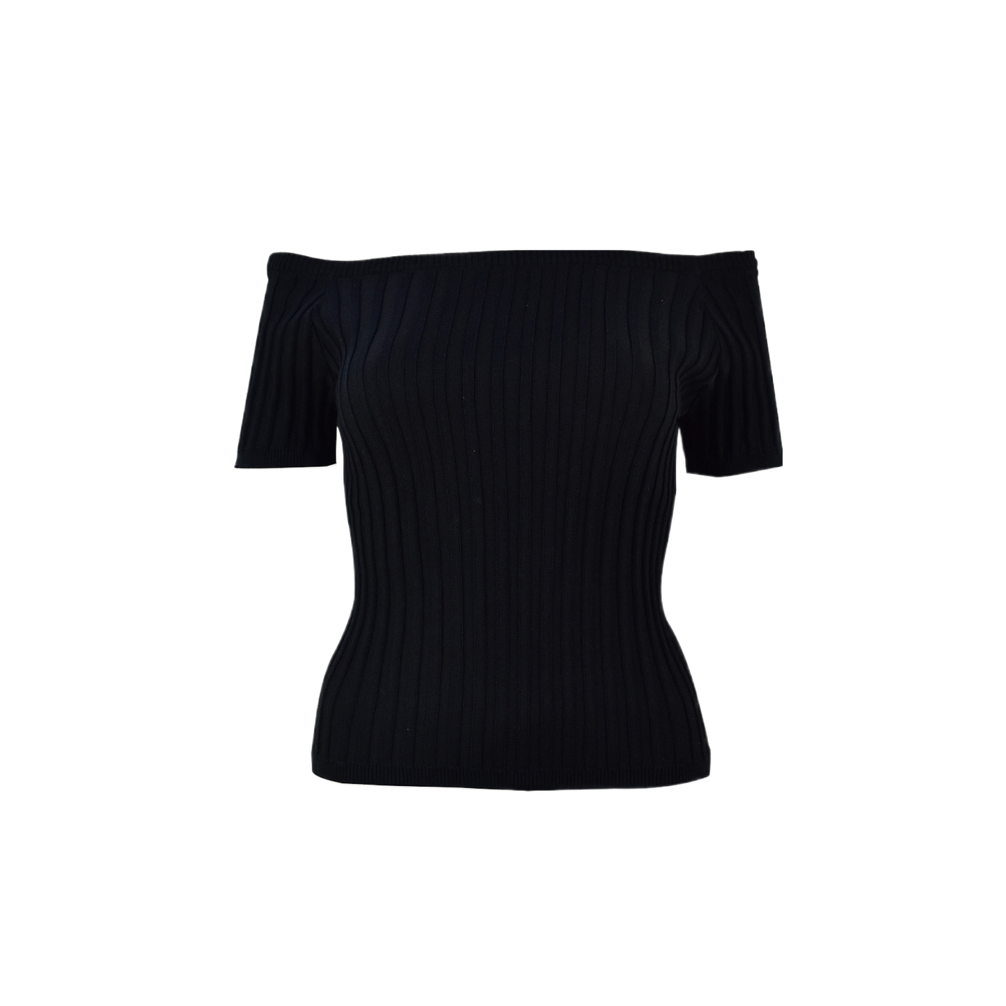 PLAIN OFFSHOULDER TOP