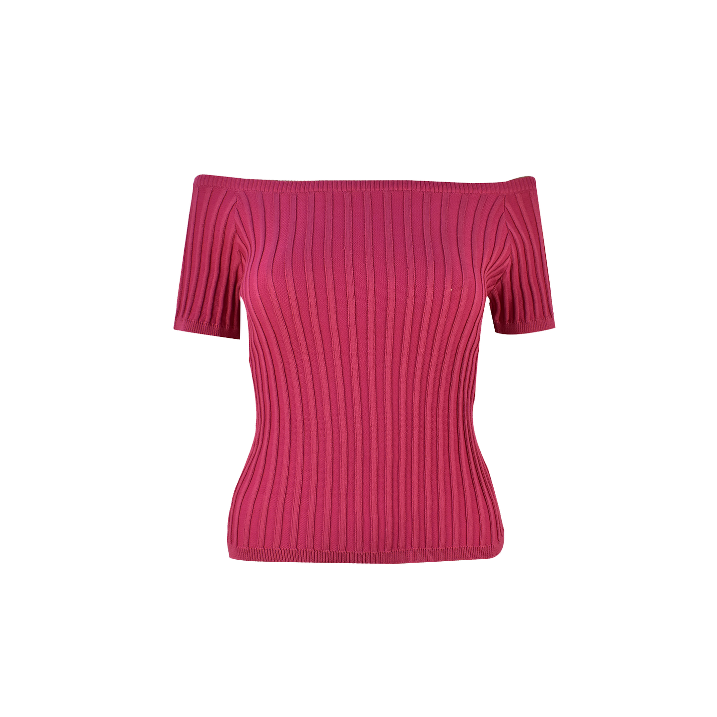 PLAIN OFFSHOULDER TOP