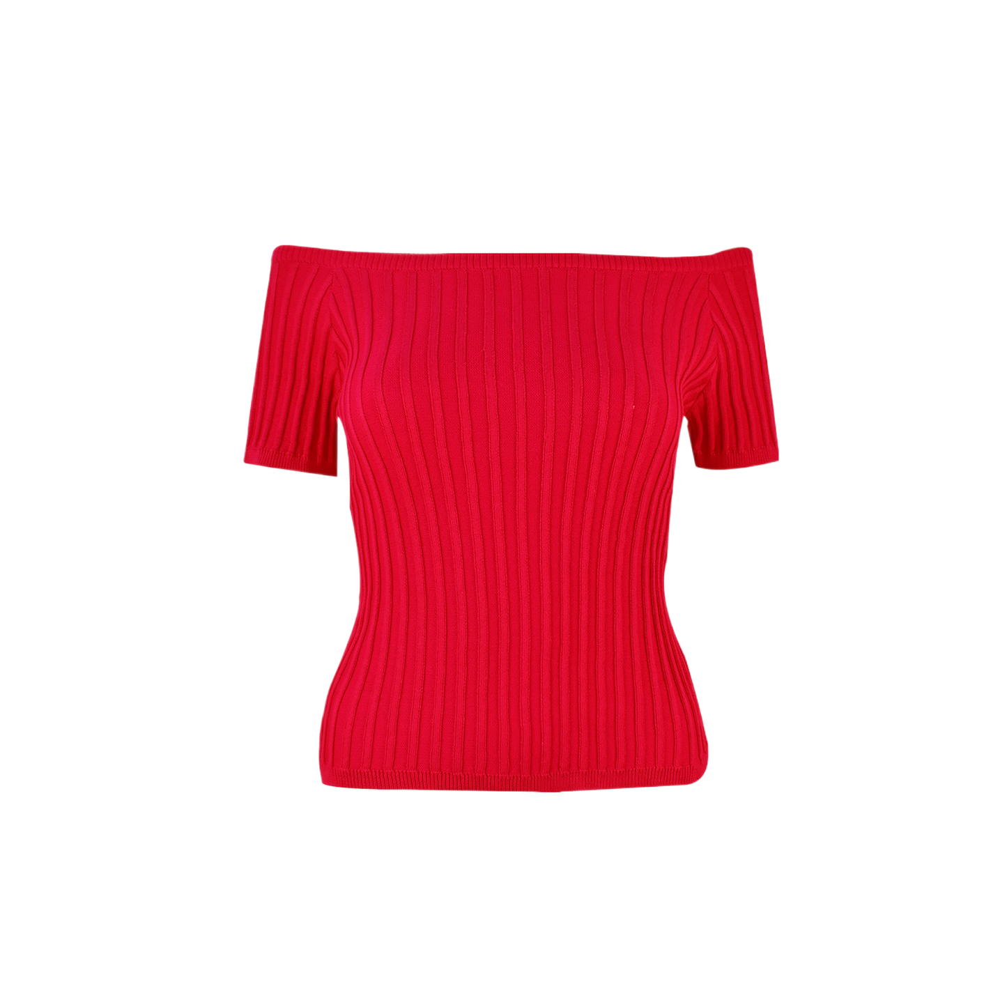 PLAIN OFFSHOULDER TOP