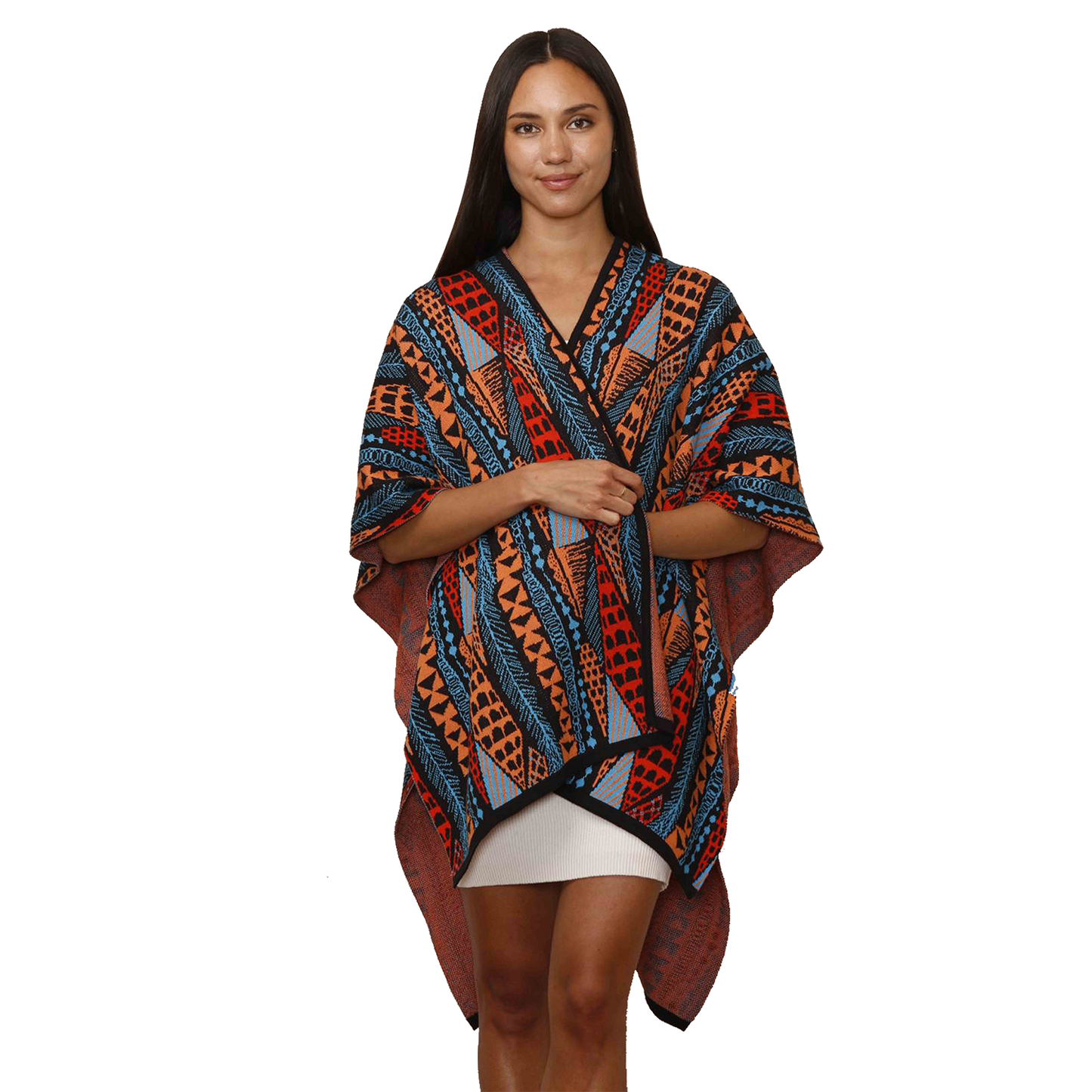 SUNSET PONCHO