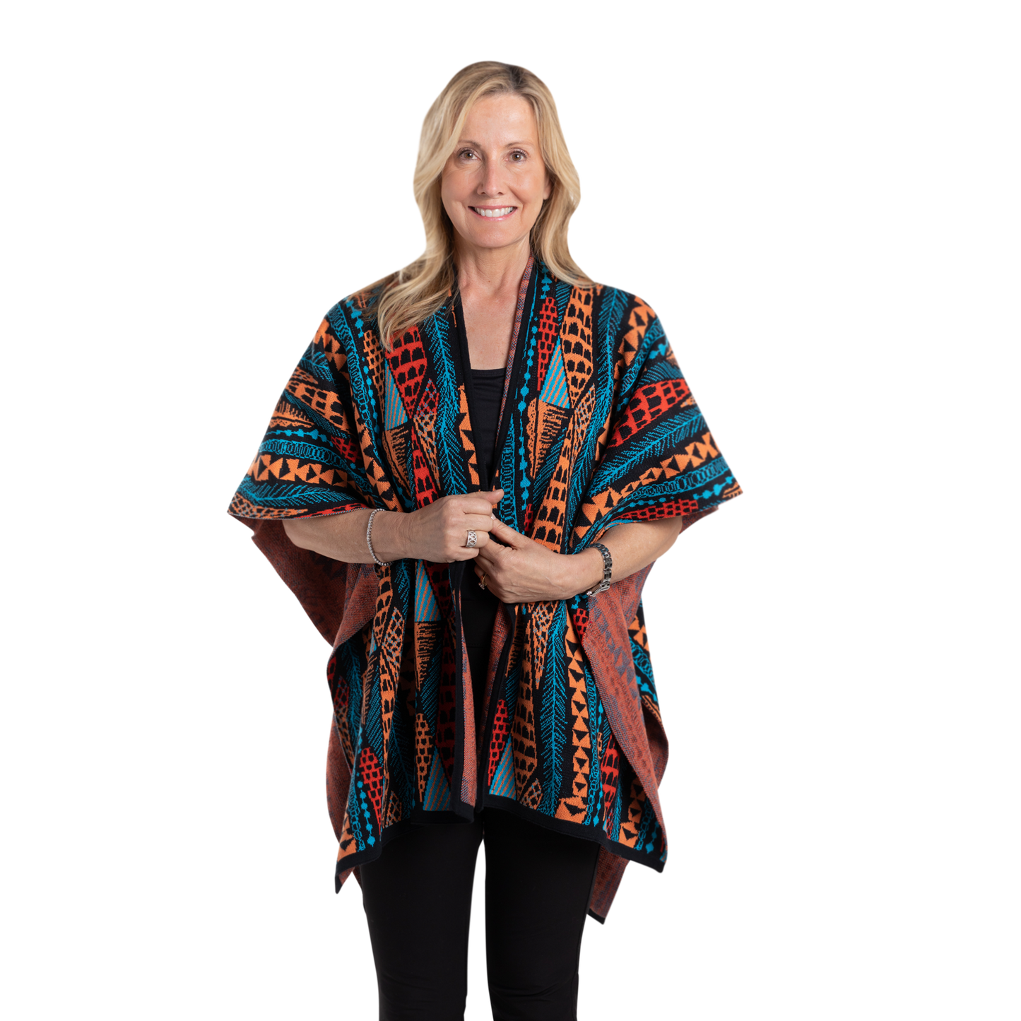 SUNSET PONCHO