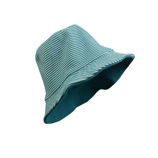 BUCKET HAT FINE STRIPES
