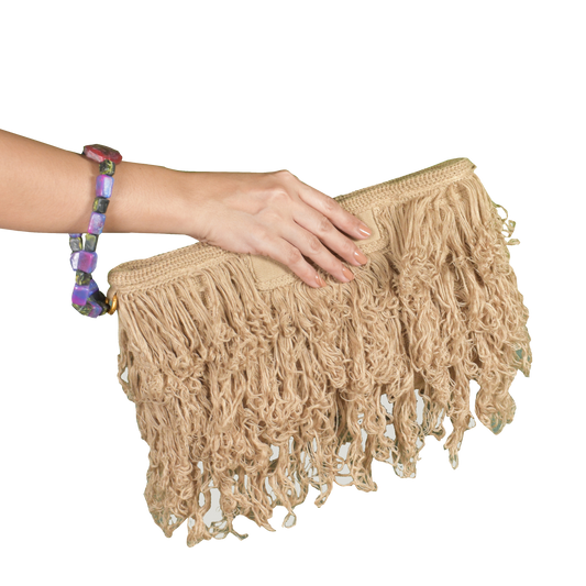 SHAGGY CLUTCH
