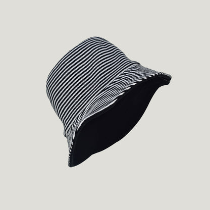 BUCKET HAT FINE STRIPES