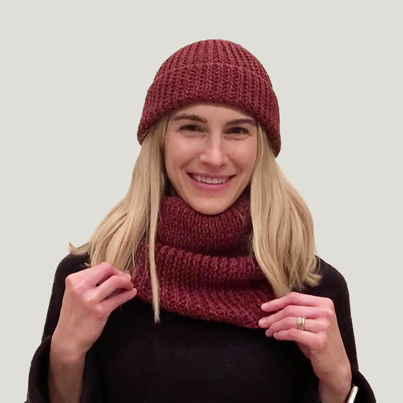 BEANIE AND COWL SET
